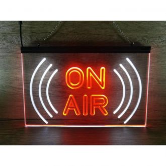 On Air Wave Dual LED Neon Sign