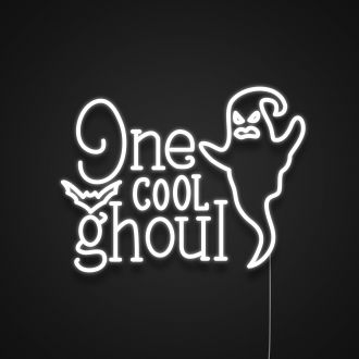 One Cool Ghoul Neon Sign
