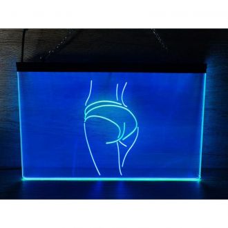 Panty Lady Back LED Neon Sign