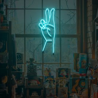 Peace Neon Sign Lights Night Lamp Led Neon Sign Light For Home Party MG10228 