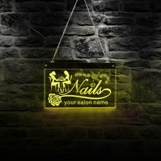 Personalised Name Beauty Salon Nail Fashion Salon