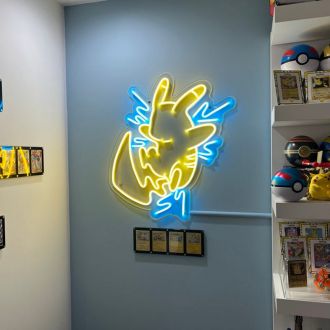 Pikachu Lightning Blast Neon Sign