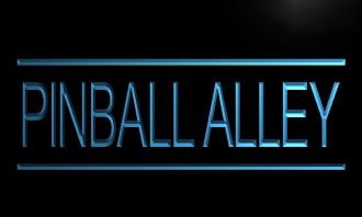 Pinball Alley Dual LED Neon Sign