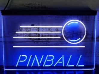 Pinball Game Dual LED Neon Sign