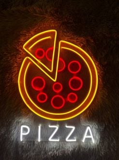 Pizza Restaurant Neon Sign