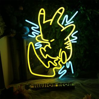 Pokemon Pikachu Neon Sign