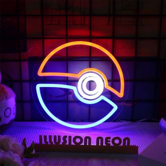 Pokemon Pokeball Neon Sign