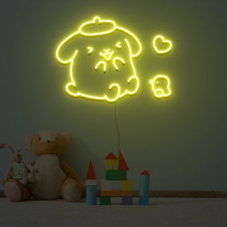Pom Pom Purin Neon Sign Fashion Custom Neon Sign Lights Night Lamp Led Neon Sign Light For Home Party MG10187