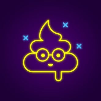 Poop Emoji Neon Sign NE110523