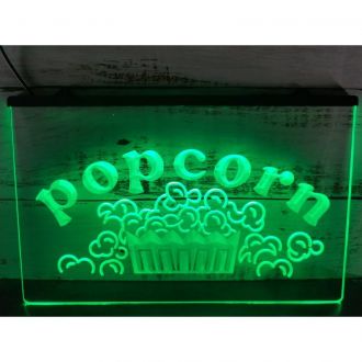 Popcorn Shop Snack Cafe LED Neon Sign