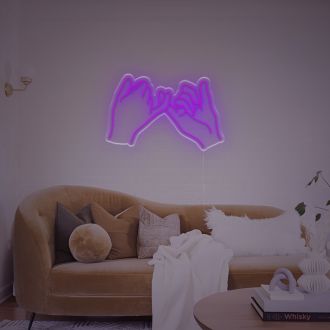 Pull Hook LED Neon Sign