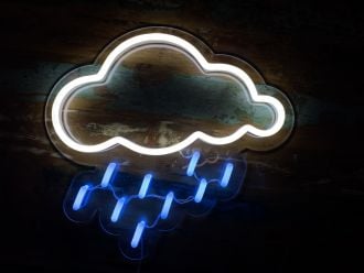 Rain Cloud Neon Sign