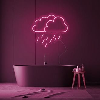 Rainy Cloud Neon Sign