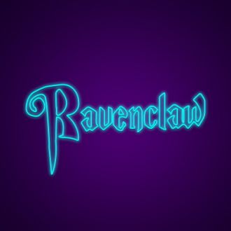 Ravenclaw Neon Sign