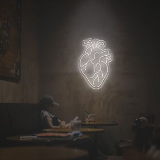 Real Heart LED Neon Sign
