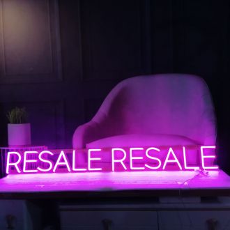 Resale Resale Neon Sign