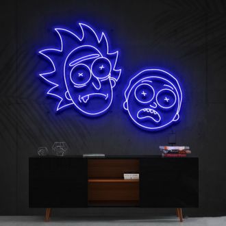 Rick Morty Neon Sign