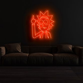 Rick and Morty Neon Sign