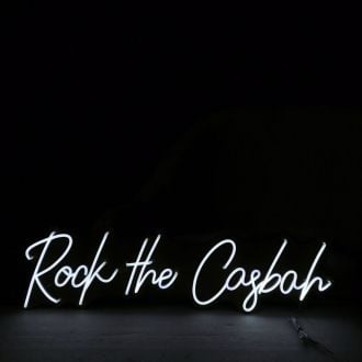 Rock The Casbah Neon Sign