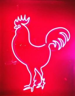 Rooster Cock Chicken Neon Sign