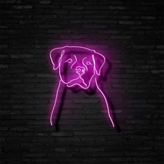 Rottweiler Neon Sign