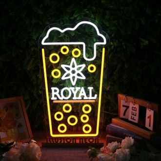 Royal Pure Beer Custom Neon Sign