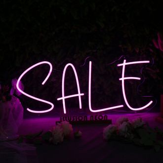 Sale Purple Custom Neon Sign