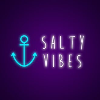 Salty Vibes Neon Sign