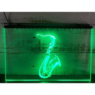 Saxophones Music Instrument LED Neon Sign