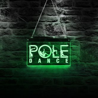 Sexy Dancer Pole Dance LED Neon Sign
