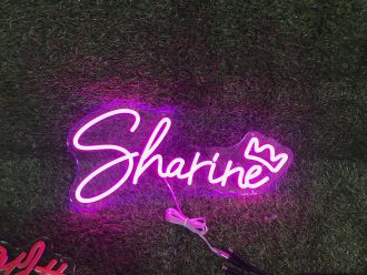 Sharine Purple LED Neon Sign