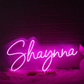 Shaynna Pink Neon Sign