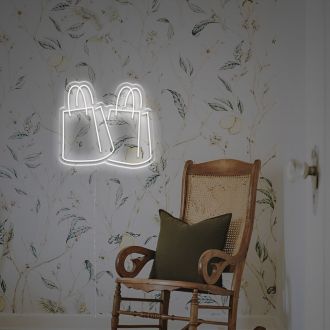 Shopping Bags LED Neon Sign