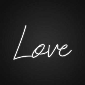 Simple Love Lighted Neon Sign