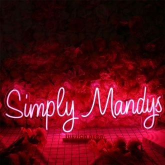 Simply Mandys Neon Sign