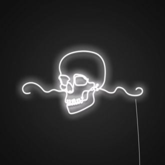 Skull Customizable Sign Neon Sign