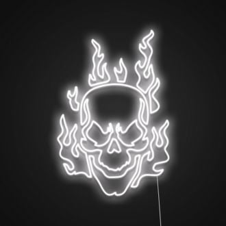 Skull Sign Neon Sign