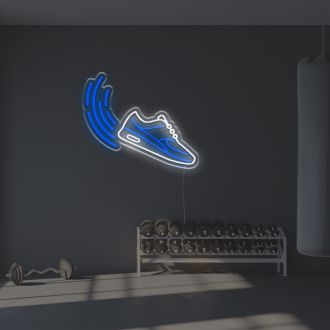 Snakers With Wave LED Neon Sign