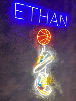 Sneakerhead Basketball Neon Sign