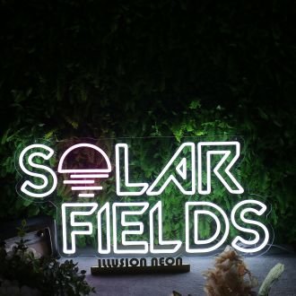 Solar Fields Custom Neon Sign