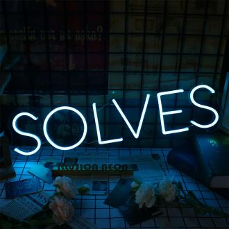 SOLVES Neon Sign