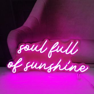Soul Full Of Sunshine Neon Sign