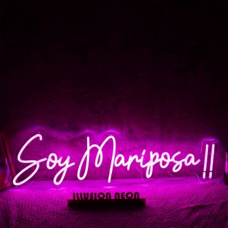 Soy Mariposa Neon Sign