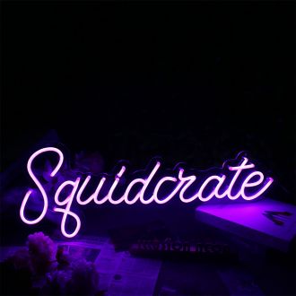 Squidnate Neon Sign