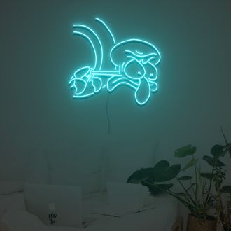 Squidward Stare Neon Sign Custom Neon Sign Lights Night Lamp Led Neon Sign Light For Home Party MG101401