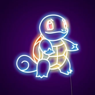 Squirtle Neon Sign