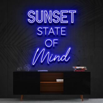 Sunset State Of Mind Neon Sign