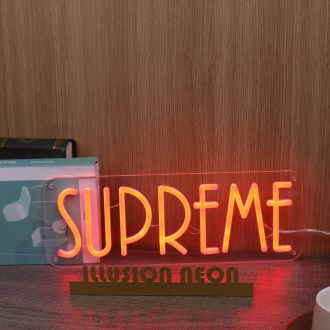 Supreme Red Neon Sign