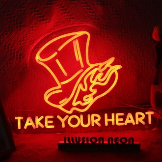 Take Your Heart Neon Sign