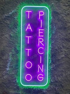 Tattoo Piercing  LED Neon Sign Wall decoration